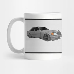 mercedes benz w140 bippu Mug